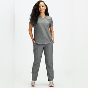 Fabletics scrub set grey